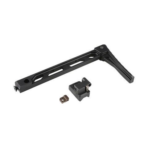 Atlas Custom Works AB-8 Style Stock with Folding Butt Plate Stock for AK Series Airsoft AEG Rifles (Color: Black)