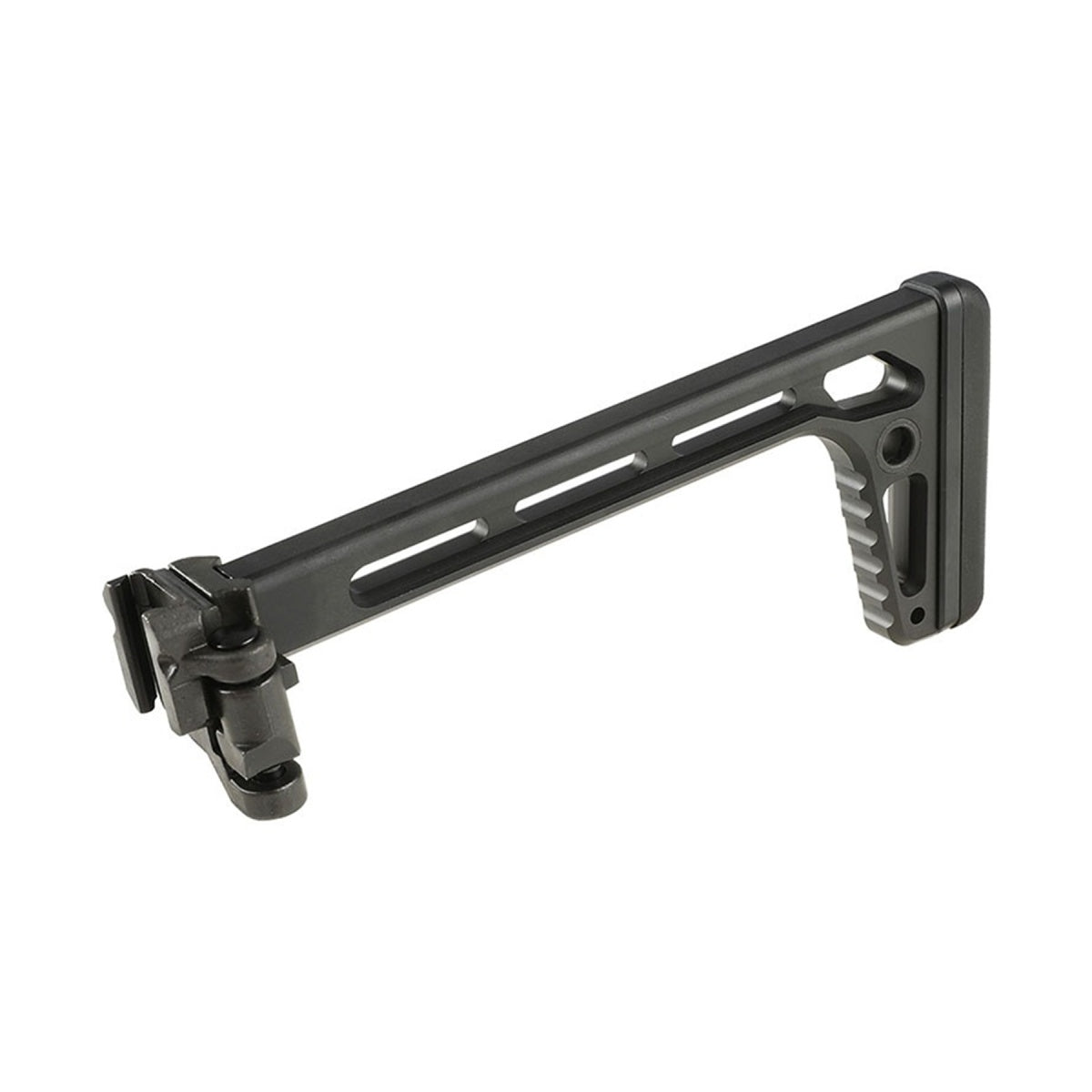 Atlas Custom Works MCX, MPC Minimalist Folding Stock with 1913 Picatinny Rail Folding Mech (Color: Black)