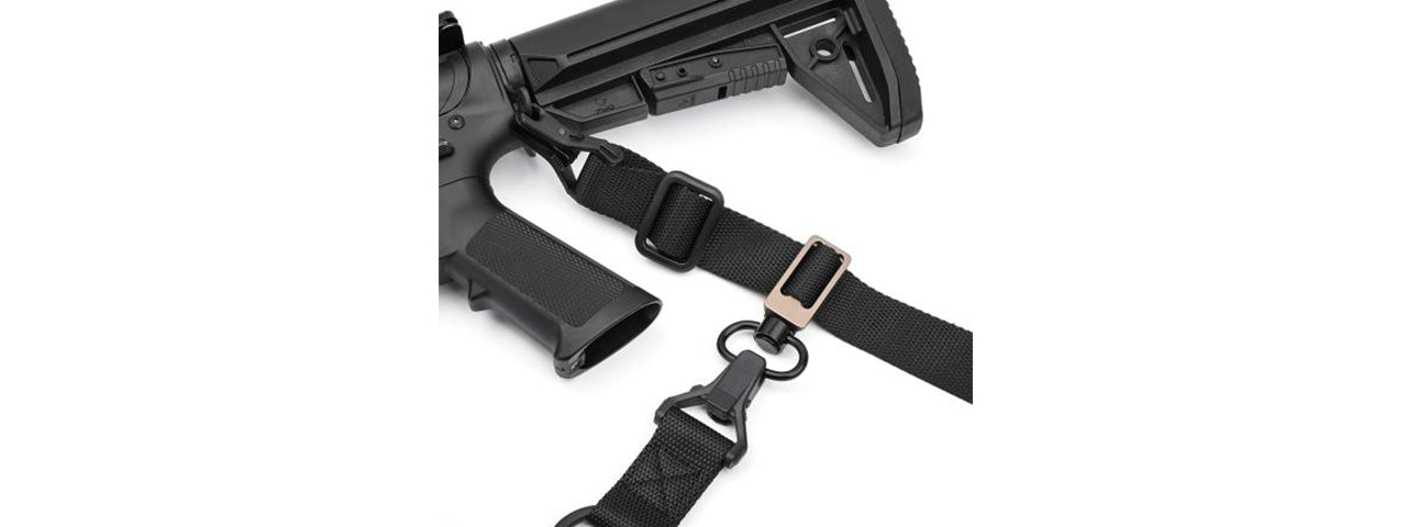 Atlas Custom Works 2 To 1 Point Triglide 1.25 Buckle - (Dark Earth)