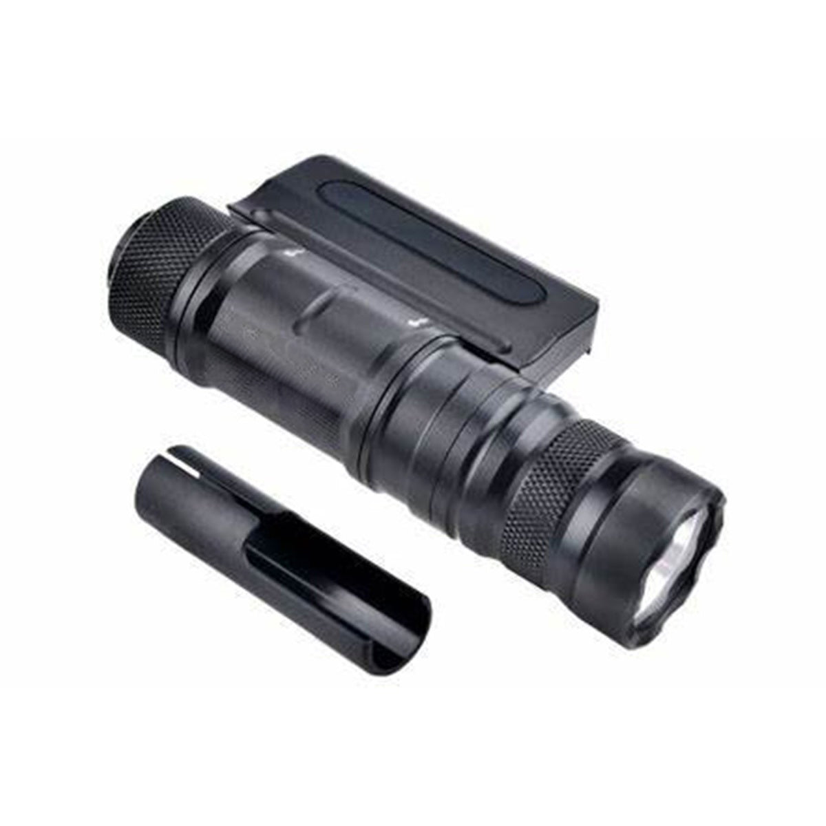 Atlas Custom Works 1800 Lumen Rail Mounted Tactical Flashlight - BLACK