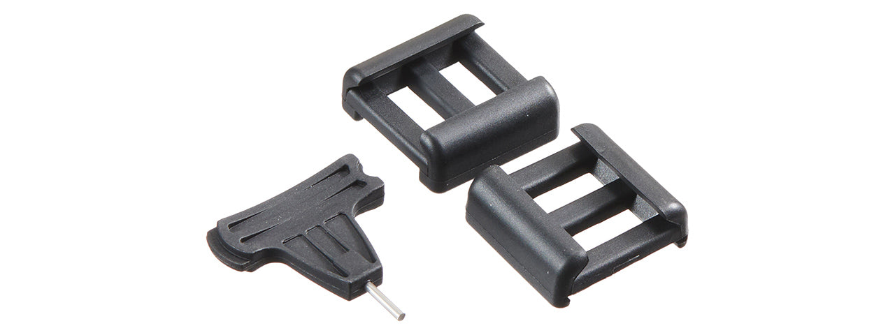 Atlas Custom Works Tactical Rail Mounted Button Flashlight - (Black)