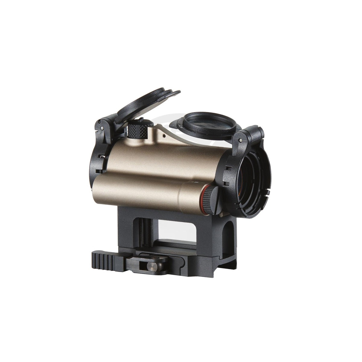 Atlas Custom Works ZV-1 Red Dot with Low Mount and Riser (Tan)