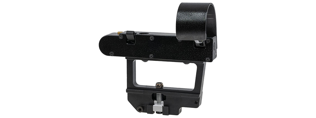 JJ Airsoft OKP-7 Red Dot Sight with AK Side Mount - (Black)