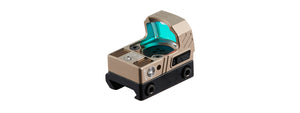 Atlas Custom Works XR5 Solar Powered Mini Red Dot Sight - (Dark Earth)