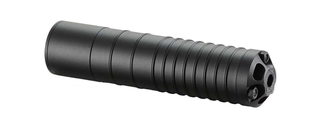 Atlas Custom Works DTKP Style Hexagon Type 2 210MM Mock Suppressor - (Black)