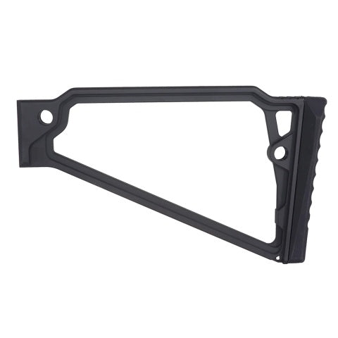 Atlas Custom Works Triangle Rise Stock w/ Butt Pad for 20mm Rails - BLACK
