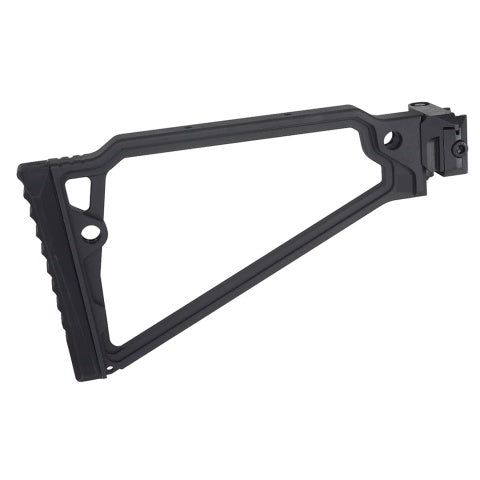 Atlas Custom Works Triangle Rise Stock w/ Butt Pad for 20mm Rails - BLACK