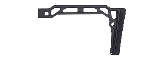 Atlas Custom Works Skeleton Stock w/ Butt Pad for 20mm Rails - (Black)
