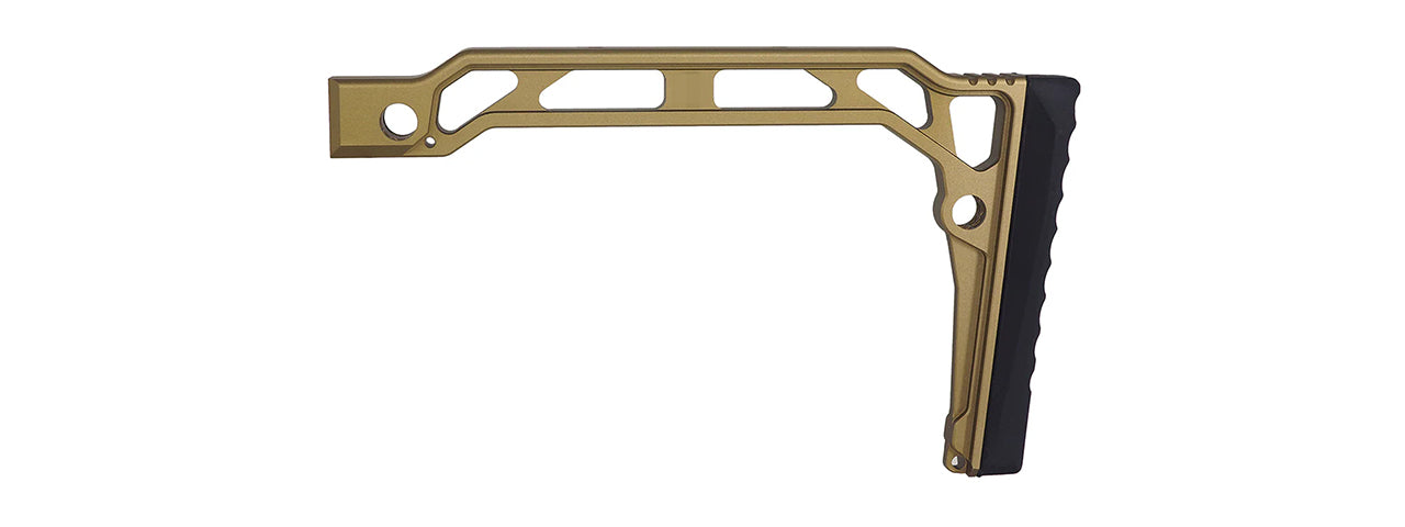 Atlas Custom Works Skeleton Stock w/ Butt Pad for 20mm Rails - (Tan)
