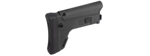 Atlas Custom Works ACR Style Retractable Stock for CYMA AK Airsoft Rifles - (Black)