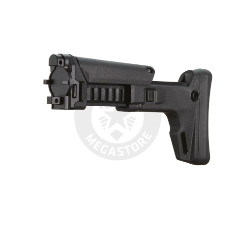Atlas Custom Works ACR Style Retractable Stock For CYMA MP5K Airsoft Series - BLACK