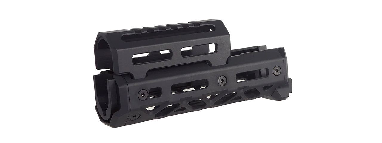 Atlas Custom Works Short M-LOK Handguard for GHK AK GBB Airsoft Rifle - (Black)