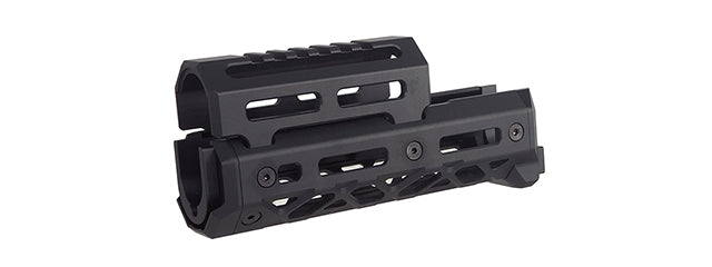 Atlas Custom Works Short M-LOK Handguard for GHK AK GBB Airsoft Rifle - (Black)