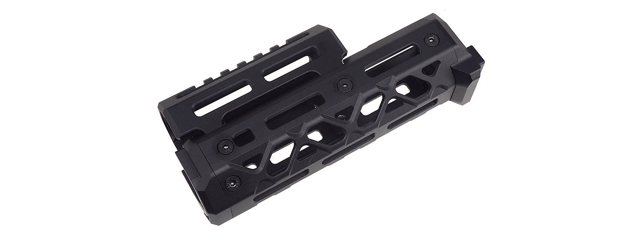 Atlas Custom Works Short M-LOK Handguard for Tokyo Marui AKM GBB Airsoft Rifle - (Black)