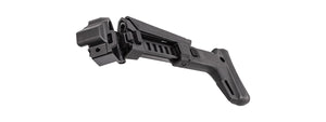 Atlas Custom Works ACR Style Stock For Marui TM NGRS MP5 AEG Airsoft Rifles - (Black)