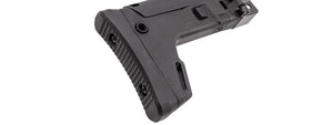 Atlas Custom Works ACR Style Stock For Marui TM NGRS MP5 AEG Airsoft Rifles - (Black)