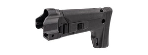 Atlas Custom Works ACR Style Stock For Marui TM NGRS MP5 AEG Airsoft Rifles - (Black)