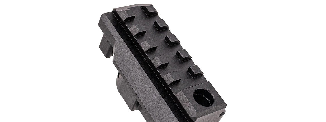 Atlas Custom Works 1913 20mm Stock Adaptor for Archwick B&T AIR APC9K GBB Airsoft Rifles - (Black)