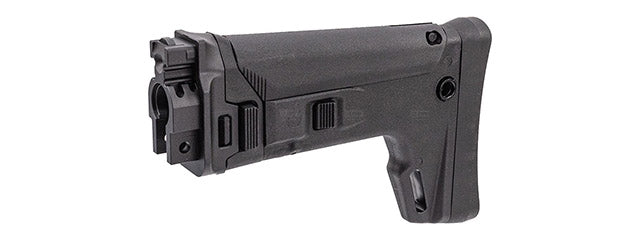 Atlas Custom Works ACR Style Adjustable Folding Stock for Archwick B&T AIR APC9K GBB Airsoft Rifles - (Black)