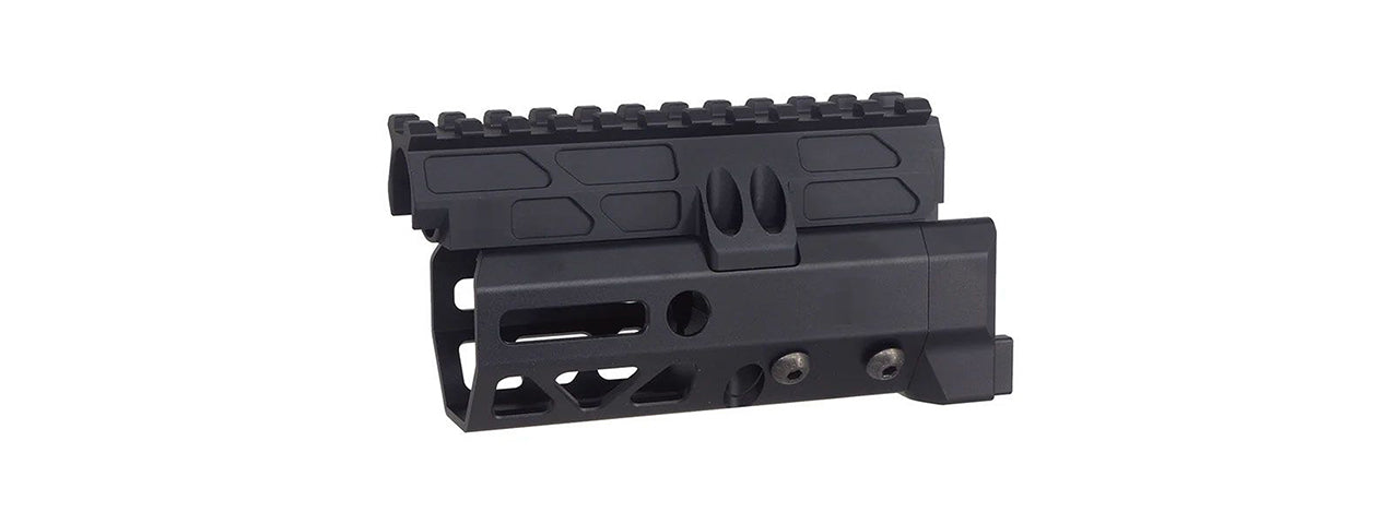 Atlas Custom Works MMS 4.7 Inch Handguard Set for CYMA AKS-74U - (Black)