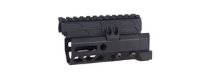 Atlas Custom Works MMS 4.7 Inch Handguard Set for CYMA AKS-74U - (Black)