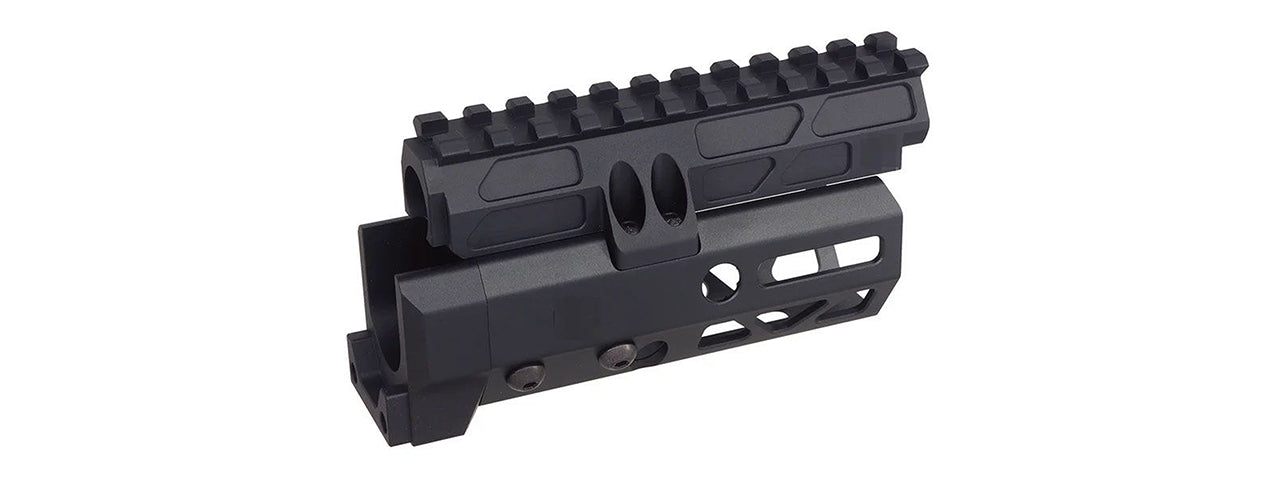 Atlas Custom Works MMS 4.7 Inch Handguard Set for CYMA AKS-74U - (Black)