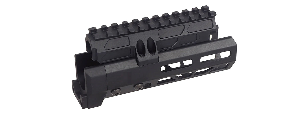Atlas Custom Works MMS 6.1 Inch Handguard Set for CYMA AKS-74U - (Black)