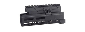 Atlas Custom Works MMS 6.1 Inch Handguard Set for CYMA AKS-74U - (Black)