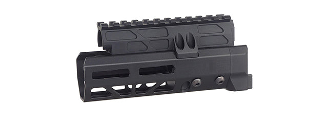 Atlas Custom Works MMS 6.1 Inch Handguard Set for CYMA AKS-74U - (Black)
