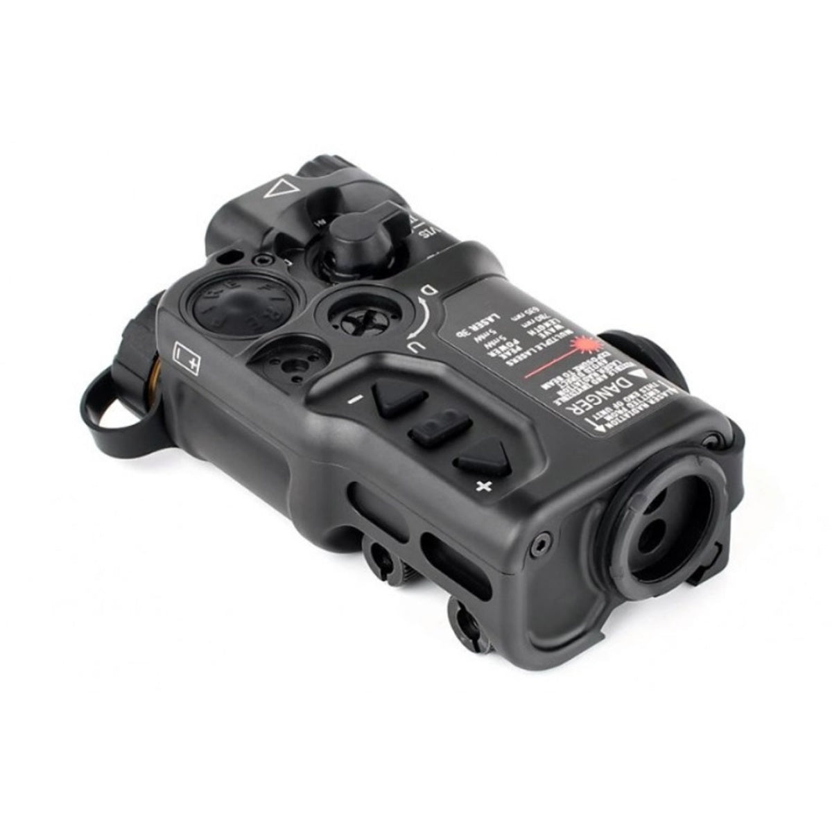 Atlas Custom Works RAID X Style CNC Aluminum Red IR Laser and Light Module - BLACK