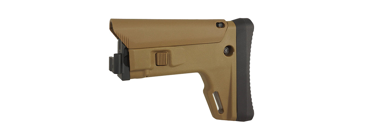 Atlas Custom Works ACR Style Folding Stock for LCT GHK AK74S 104/105 - (Tan)