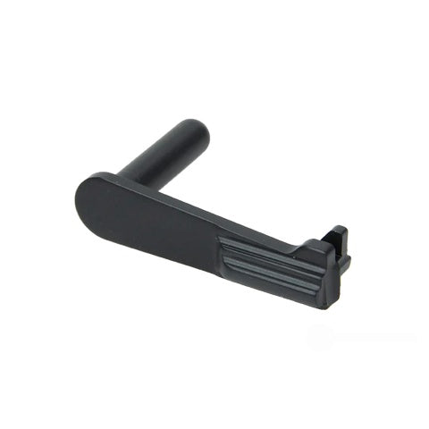 Atlas Custom Works Stainless Steel Type 1 Slide Stop for Hi-Capa Airsoft Gas Blowback Pistols (Color: Black)