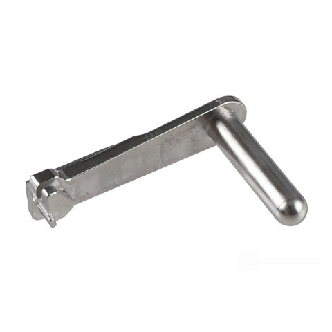 Atlas Custom Works Stainless Steel Type 5 Slide Stop for Hi-Capa Airsoft Gas Blowback Pistols (Color: Silver)