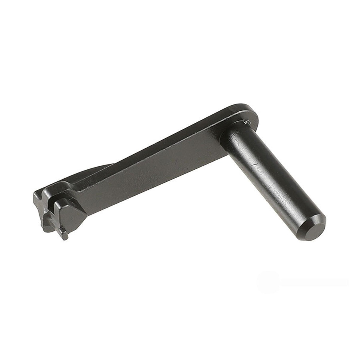 Atlas Custom Works Stainless Steel Type 6 Slide Stop for Hi-Capa Airsoft Gas Blowback Pistols (Color: Black)