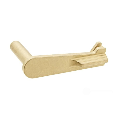 Atlas Custom Works Stainless Steel Type 7 Slide Stop for Hi-Capa Airsoft Gas Blowback Pistols (Color: Gold)