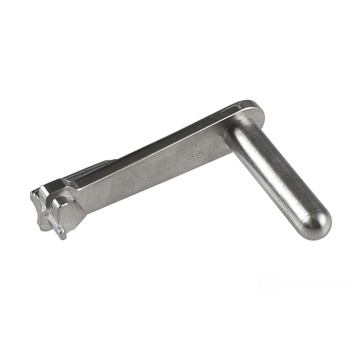 Atlas Custom Works Stainless Steel Type 7 Slide Stop for Hi-Capa Airsoft Gas Blowback Pistols (Color: Silver)