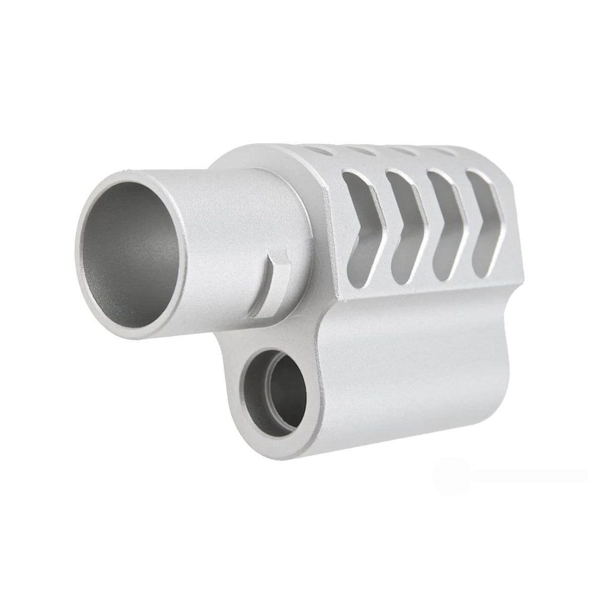 Atlas Custom Works Type 5 Compensator for Tokyo Marui 1911 Airsoft Pistols (Color: Silver)