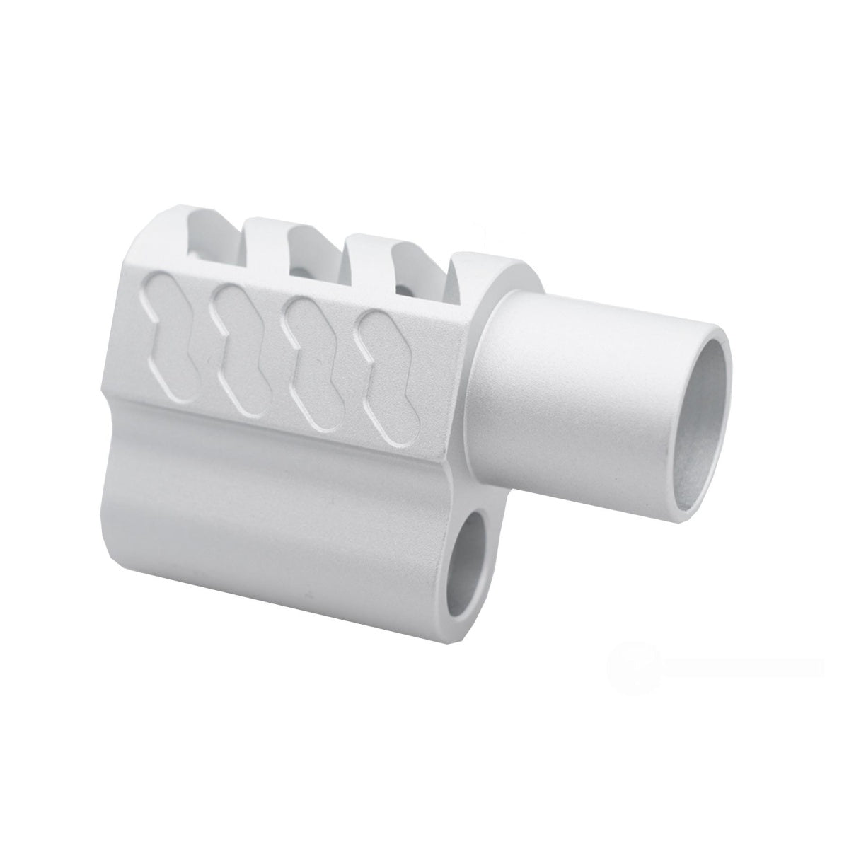 Atlas Custom Works Type 8 Compensator for Tokyo Marui 1911 Airsoft Pistols (Color: Silver)