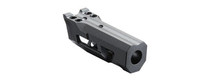 Atlas Custom Works CNC EX01 Slide & Frame Kit For Marui TM Hi-Capa GBBP Series - (Gray/Black)