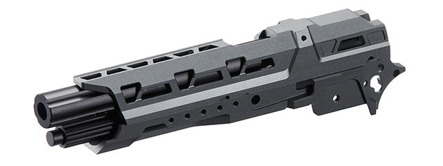 Atlas Custom Works CNC EX01 Slide & Frame Kit For Marui TM Hi-Capa GBBP Series - (Gray/Black)