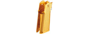 Atlas Custom Works CNC Aluminum Type 5 Grip for TM Marui Hi-Capa GBB Airsoft Pistols - (Gold)