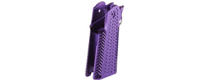 Atlas Custom Works CNC Aluminum Type 5 Grip for TM Marui Hi-Capa GBB Airsoft Pistols - (Purple)