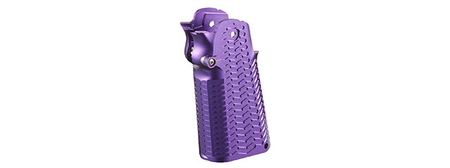 Atlas Custom Works CNC Aluminum Type 5 Grip for TM Marui Hi-Capa GBB Airsoft Pistols - (Purple)