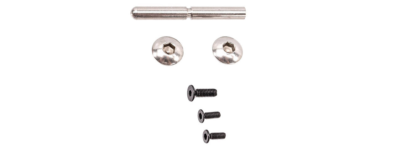 Atlas Custom Works CNC Aluminum Type 9 Grip Kit w/ Magwell Trigger Guard/Housing for Tokyo Marui Hi Capa GBBP Airsoft Pistols - (Red)