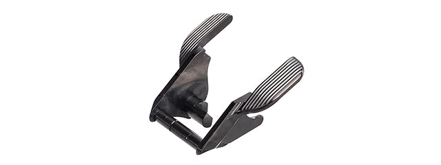 Atlas Custom Works Stainless Ambi Thumb Safety for Tokyo Marui Hi-Capa GBB Pistol - (Black)