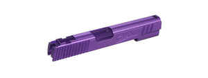 Atlas Custom Works Aluminum Infinity Signature Slide for Tokyo Marui 5.1 Hi-Capa GBB Airsoft Pistols - (Purple)