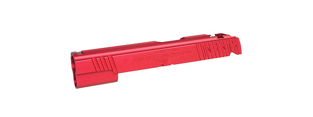 Atlas Custom Works Aluminum Infinity Signature Slide for Tokyo Marui 5.1 Hi-Capa GBB Airsoft Pistols - (Red)
