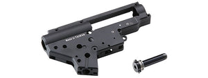 Atlas Custom Works V2 Airsoft CNC BILLET Gearbox Shell For M4/M16 AEG Platforms - (Black)