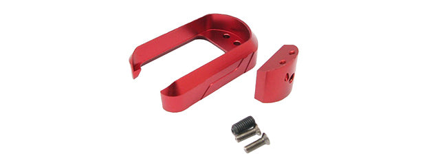 ACW-GB276-R HIGH SPEED MAGAZINE WELL FOR G17 PISTOLS (RED)