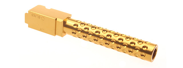 ACW-GB428-G MARUI G17/18 GOLDEN OUTER BARREL (INDENTED)